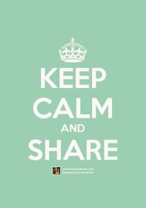 Keep Calm and share